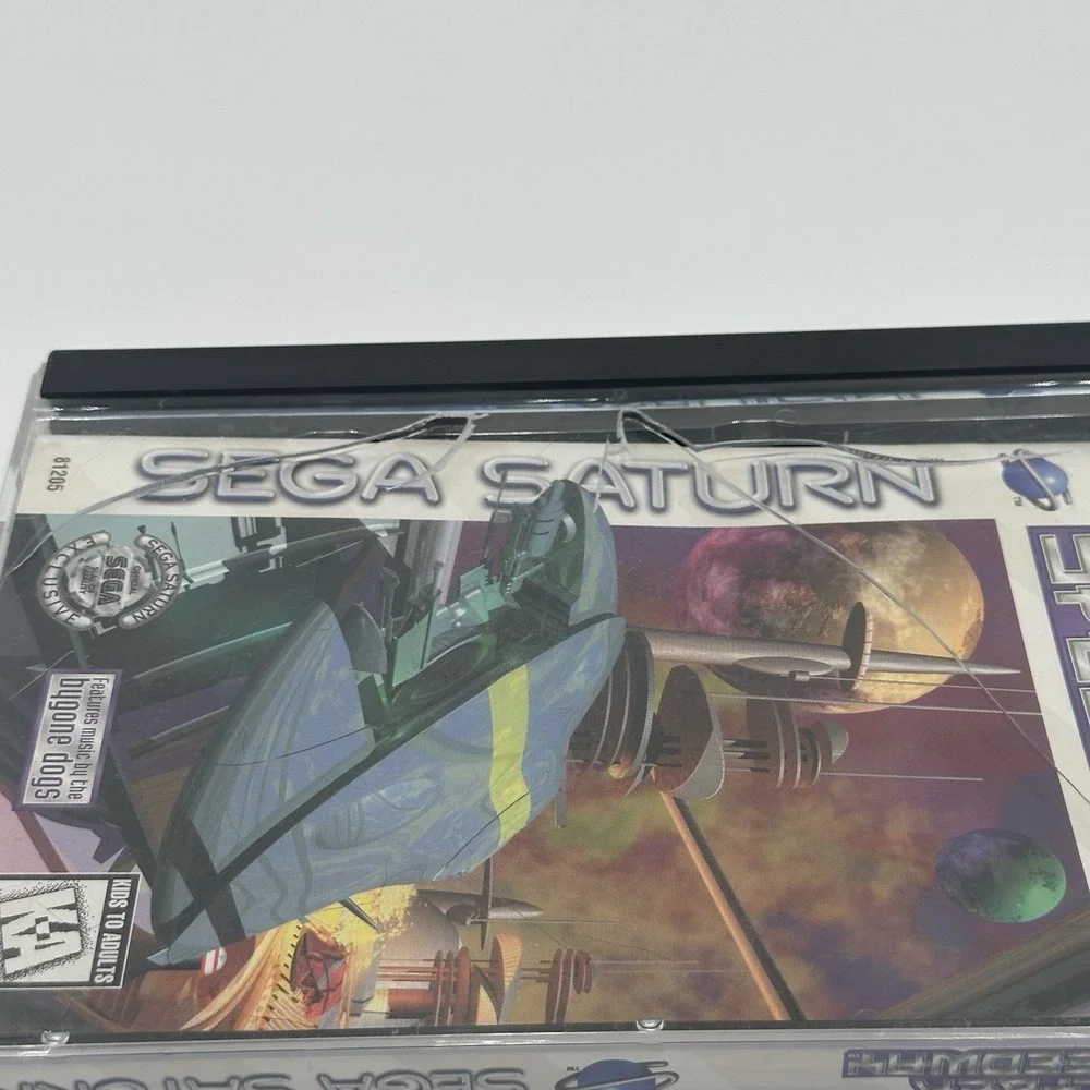 Sega Saturn Cyber Speedway, Complete in Box - Broken Case - Clean Disc Untested